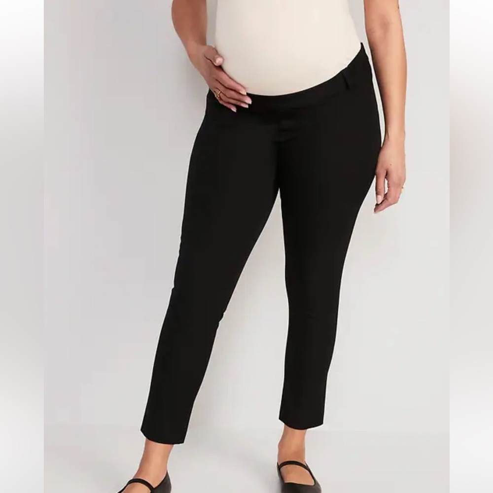 Women's Black Maternity Pants